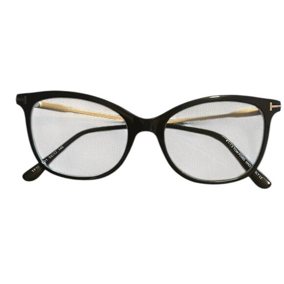 Tom Ford Italy Eyeglass Frames FT5510 Black Gold Designer Luxury Fashion - Picture 1 of 6
